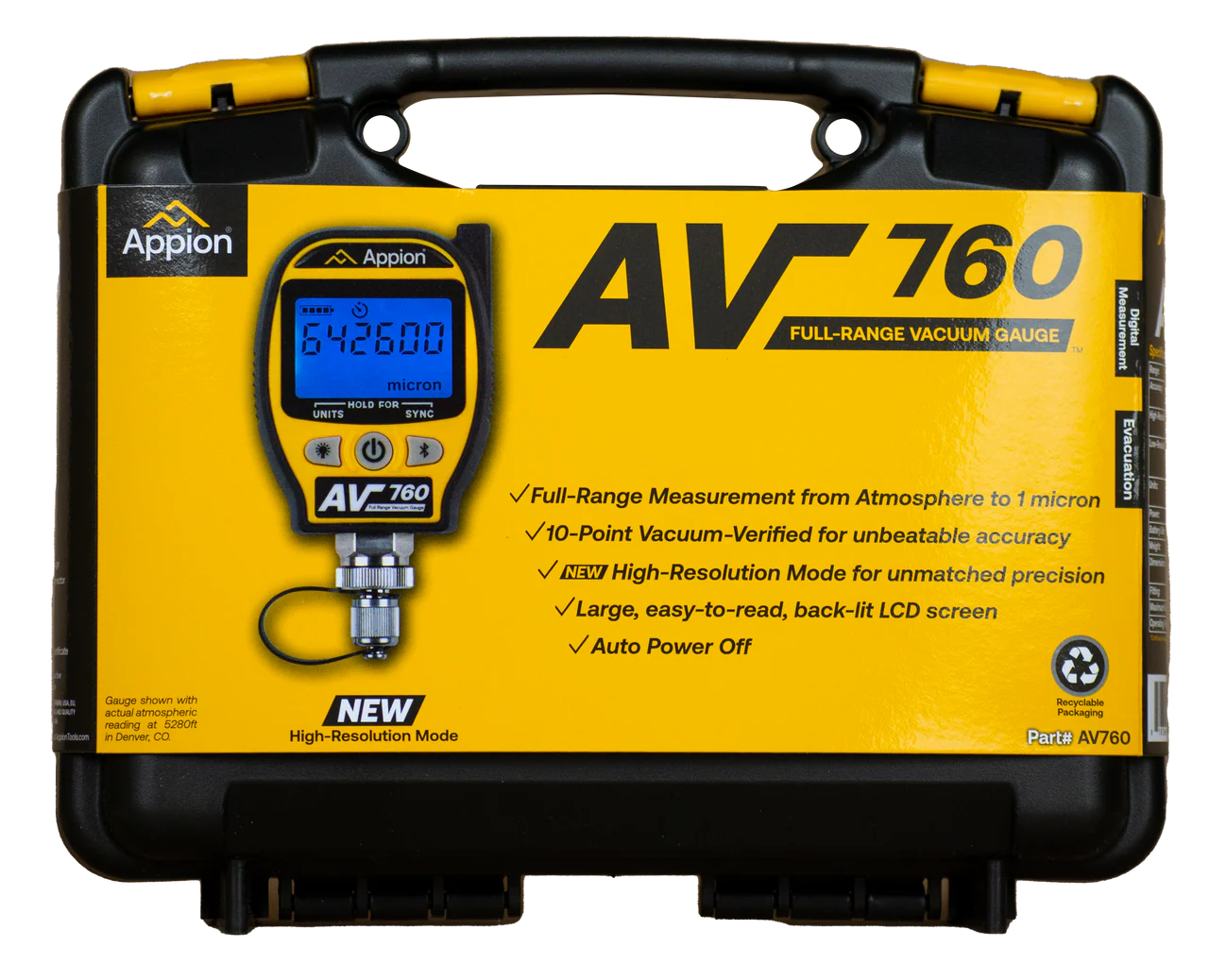 AV 760 - Full Range Vacuum Gauge - Image 3