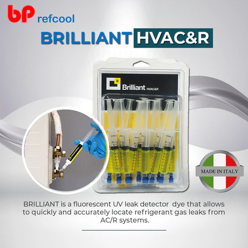 Brilliant UV Dye for Air Conditioning Leak Detection – Safe for All Refrigerants(12 pcs pack) - Image 3