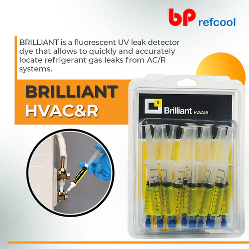 Brilliant UV Dye for Air Conditioning Leak Detection – Safe for All Refrigerants(12 pcs pack) - Image 4