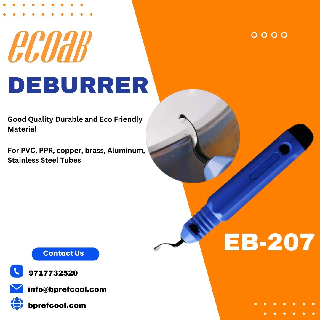 ECOAB Handy Pipe Deburrer (EB-207) – High-Speed Steel Blade for Smooth Finish - Image 3