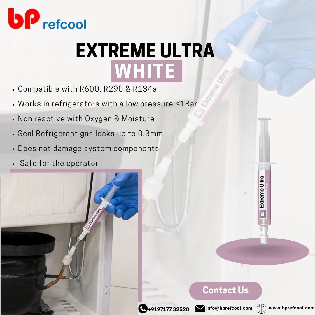 Extreme Ultra White – Advanced Leak Sealing Solution for Refrigeration Systems (6 mL) - Image 3