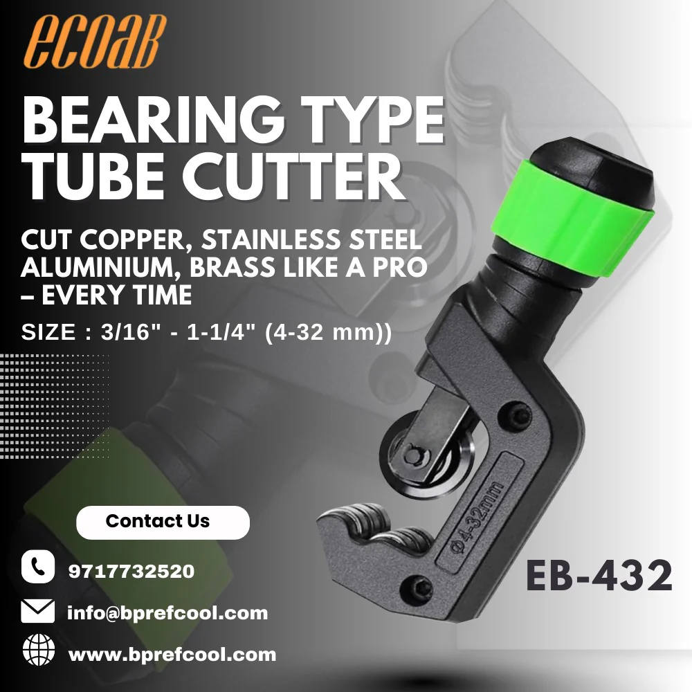 Bearing Type Tube Cutter (EB-432) | Heavy Duty Alloy Pipe Cutter 4–32mm - Image 3