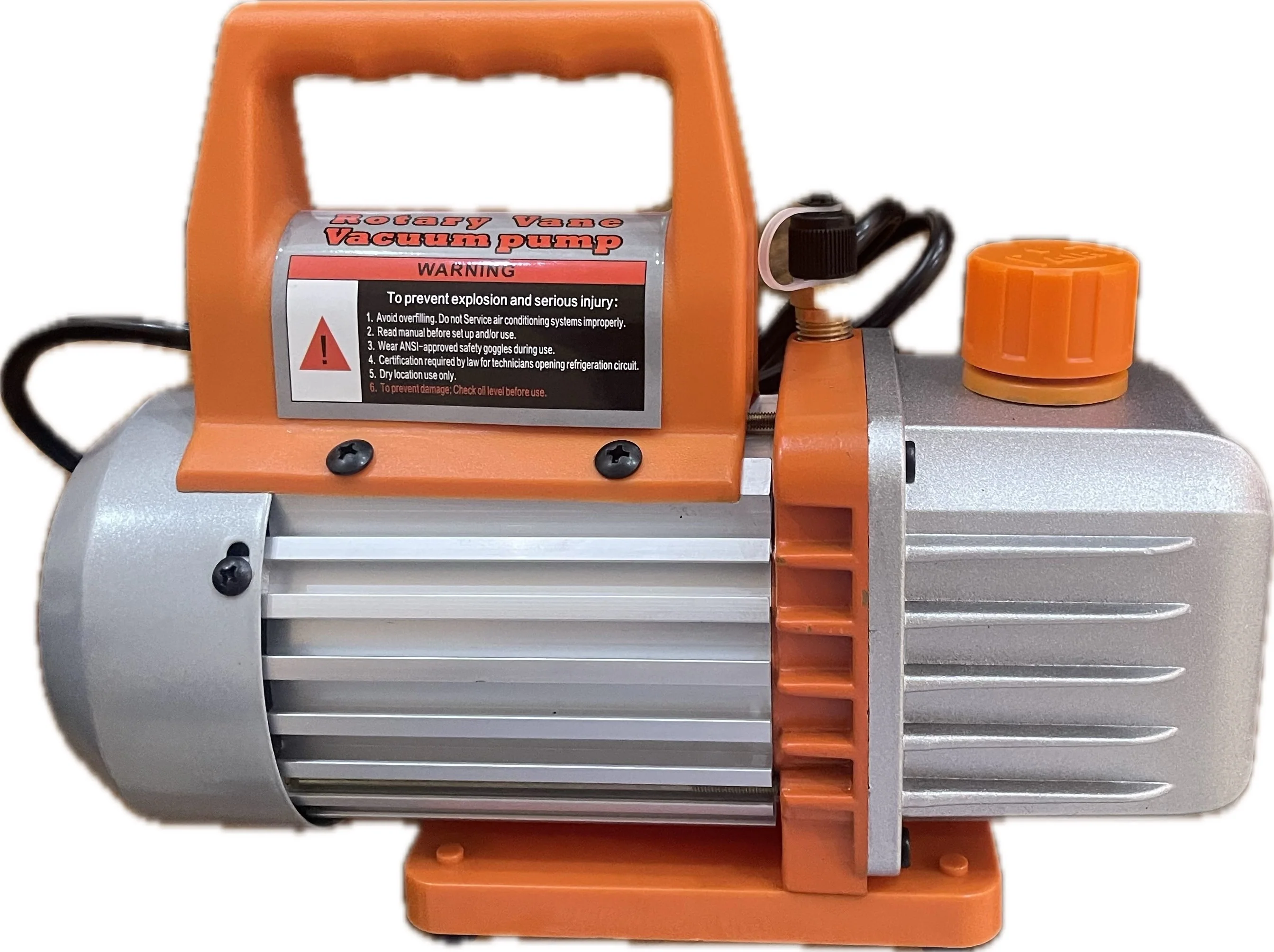 Single Stage Vacuum Pump BRAND ECOAB (SVP115) 1.8CFM - Image 2
