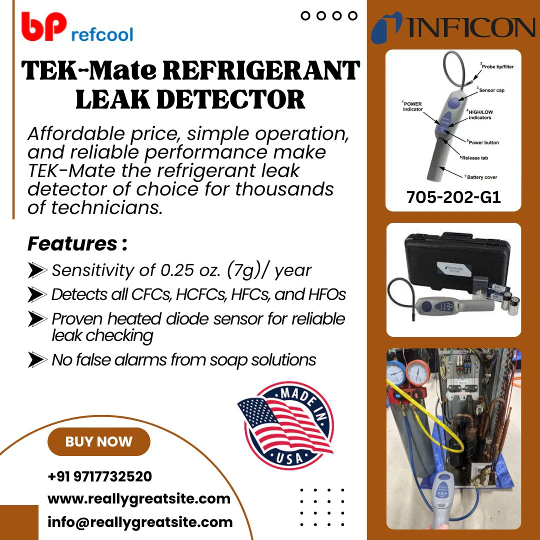 TEK-Mate REFRIGERANT LEAK DETECTOR BY INFICON - Image 4