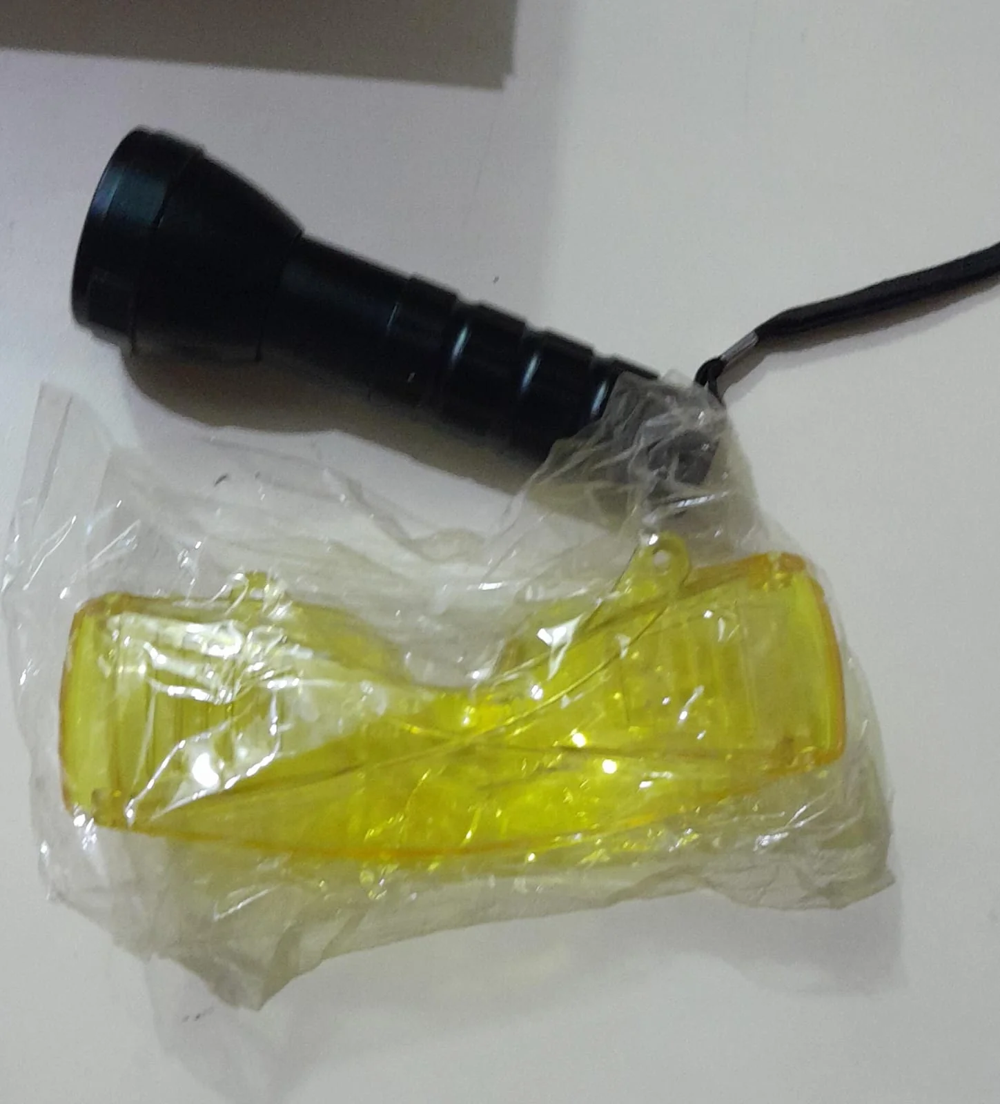 UV LED Flash Light with Safety Goggles