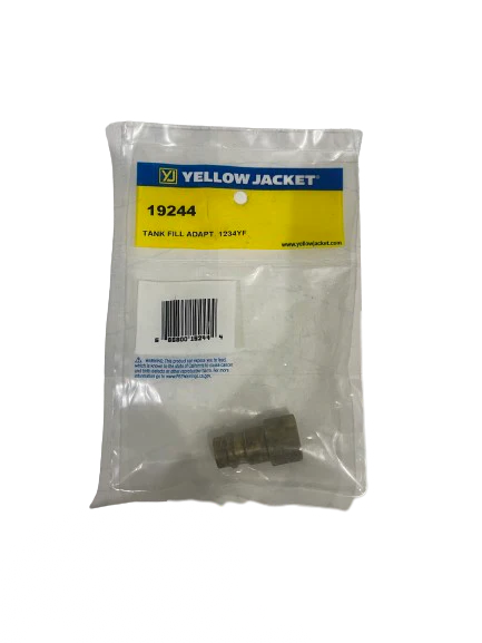 Yellow Jacket (19244) Tank Fill Adapter, 1234YF